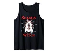 Stagione della Strega Gothic Witch-Core Dark Feminine Apparel Canotta