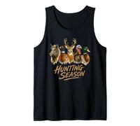 Stagione di Caccia Wildlife Hunter Big Game Bird Hunting Design Canotta