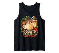 Stagione di Coquito Tutto L'Anno Boricua Natale Canotta