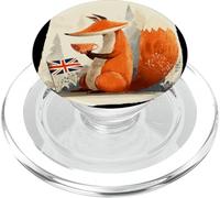 Stagione fredda e ora del tè con questo costume da volpe PopSockets PopGrip per MagSafe