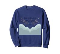 Stagione Gemelli Celeste Zodiaco Arte Astrologia Felpa, Unisex per Adulti, Navy, XL