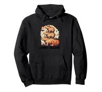 Stagione spettrale - Halloween - Capybara Vibes - Funny Capybara Felpa con Cappuccio