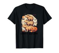 Stagione spettrale - Halloween - Capybara Vibes - Funny Capybara Maglietta