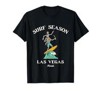Stagione Surf Las Vegas Nevada Maglietta