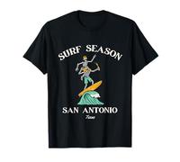 Stagione Surf San Antonio Texas Maglietta