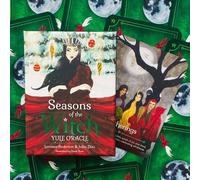 Stagioni Della Strega Yule Carte Oracle Deck Rockpool Publishing Anderson Nuovo