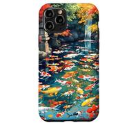 Stagno di pesci Koi Fantasy Custodia per iPhone 11 Pro