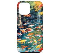 Stagno di pesci Koi Fantasy Custodia per iPhone 12 Pro Max