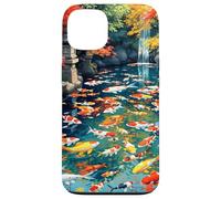 Stagno di pesci Koi Fantasy Custodia per iPhone 13