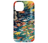 Stagno di pesci Koi Fantasy Custodia per iPhone 14