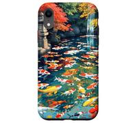 Stagno di pesci Koi Fantasy Custodia per iPhone XR