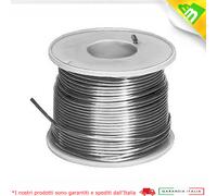 STAGNO IN ROCCHETTO 60/40 250GR 0,7MM PER SALDARE SALDATURA STAGNO PIOMBO SN PB