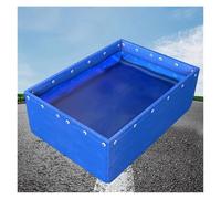 Stagno in tela, telone per cisterna impermeabile, per esterni, temporaneo, per pesci d'acqua salata, per l'allevamento di gamberi, piscina domestica/stoccaggio dell'acqua (1,5 x 2 x 1 m)