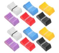 STAHAD 12 Pezzi Manopole Fader Slider in Plastica Compatte 24x11x10mm per Mixer e Dimmer Console Audio Sostituzione Tappi Push Pull per Regolazione Suono Professionale
