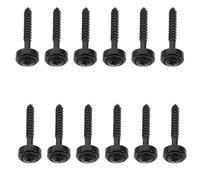 STAHAD 12pezzi Viti e Bulloni per Manico della Chitarra Elettrica Kit Hardware di Ricambio Viti per Piastra del Manico Boccole per Giunto e Ghiere per Chitarra Elettrica