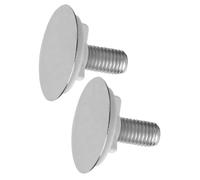 STAHAD 2 pezzi Tappo Copriforo Rubinetto Lavello Cucina in Plastica Resistente Decorativo e Facile da Installare per Copertura Foro Lavabo Elegante e Durevole