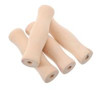 STAHAD 4 Pezzi Manici in per Utensili Barbecue con Foro per Presa Facile Accessori Resistenti per Cucina e Camping all Aperto Maniglie Artigianali per Affumicatore