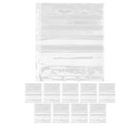 STAHAD Bustine per Pellicola Negativa 10 Pezzi in Polietilene Trasparente per Conservazione di Negativi Protezione Resistente per Raccolte Fotografiche Compatibili Raccoglitori a Anelli