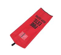 STAHAD Copertura per Estintore da 12 Kg e Antigelo, Protezione Resistente alle Intemperie per Estintore da Esterno Montaggio a Parete e Decalcomanie di Emergenza Visibili