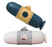 STAHAD Custodia Porta Spazzolino da Viaggio e Tazza Lavaggio 2 Pezzi, Plastica Resistente e Leggera, Organizer Compatto per Bagno, Adatto a Viaggi e Uso di Tutti i Giorni