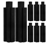 STAHAD Gambe in Plastica per Aiuole Rialzate 15 Cm 8 Pezzi Supporti per Fioriere da Giardino e Balcone Montaggio Semplice per Letto di Coltivazione Rialzato