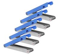 STAHAD Kit Pulizia Aghi per Orifizi Bruciatori a Gas 5 Pezzi, Strumento di Precisione Ergonomico per Pulizia Irrigatori, Soffioni Doccia e Carburatori, Pulitore Professionale per