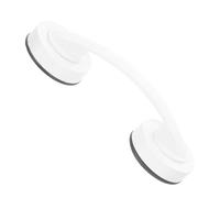 STAHAD Maniglia Ventosa Portatile per Porta e Doccia Supporto in Plastica con Tubo in Inossidabile Antiscivolo e Resistente Adatta Superfici Lisce per Anziani Disabili e Famiglie