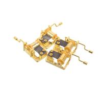 STAHAD Meccanismo a Manovella per Carillon 4 Pezzi Placcato Oro Musiche Castello nel e Città Incantata, Movimento Manuale per Progetti Artigianali e Avventure all'Aperto