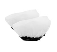 STAHAD Paralume Rotondo 27 Cm, Coprilampada per Fotografia Diffusore Luce Morbida, Set 2 Pezzi per Illuminazione Oggetti Piccoli e Ritratti Professionali