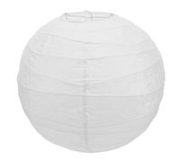 STAHAD Paralume Rotondo in Carta Bianca 35 Cm Lanterna di Carta Giapponese Decorativa per Feste di Capodanno e Interni Sostituzione Globo Lanterna da Soffitto per Patio e Fondali