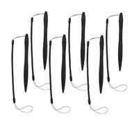 STAHAD Penna Stilo Con Cordino Anti-smarrimento Per Schermo Resistivo, Set Da 6 Pezzi Con Cinturino Elastico, Compatibile Tablet e Console, Per Lavoro, Viaggio e Disegno Tecnico