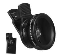 STAHAD per Fotocamera Smartphone Grandangolare e Macro in Nero Resistente Olio e Facile Installare