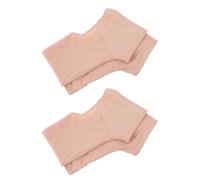 STAHAD Protezione Assorbente per Sudore Ascelle da Donna 2 Pezzi in Cotone Traspirante Colore Pelle per Jogging e Attività Estive Antibatterica e Riutilizzabile