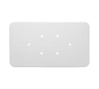 STAHAD Sedile da Bagno Rettangolare in Plastica per Sedia da Doccia, Panca Sostitutiva per Camminatore, Accessorio per Bagno e Doccia Cuscino Integrato, Supporto per Anziani e Disabili