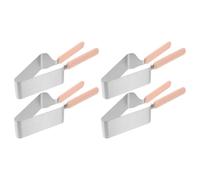 STAHAD Set 4 Pezzi Tagliapasta in Acciaio Inox per Torta, Strumento per Servire Dolci e Taglia Torta Nuziale, Paletta per Torte per Feste e Uso Domestico