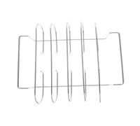 STAHAD Supporto Barbecue in con Rivestimento Antiaderente per Cosce Pollo Graticola per Air Fryer Calore Uniforme per Carne Verdure e Feste