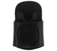 STAHAD Supporto Clip per Stetoscopio in Pelle Pu Nero, Porta Stetoscopio Portatile Compatto per Infermieri e Studenti, Custodia da Cintura Resistente e Funzionale per Uso Professionale