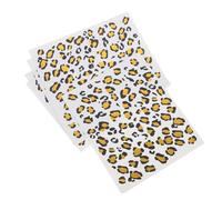 STAHAD Tatuaggi Realistici Leopardati Adesivi Temporanei per Donne Set da 6 Pezzi Pellicola Decorativa di Trasferimento Resistente per Corpo e Festival