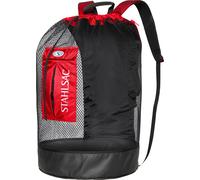 Stahlsac Bonaire Scuba Diving da Viaggio Rete Zaino Cambio Borsa Rosso Nuovo