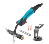 STAHLWERK AK15/MB15 - Set di torce per saldatura con supporto, 3 metri, accessori professionali per saldatrici a gas di protezione MIG/MAG, con attacco Eurocentrale, pistola per saldatura MIG/MAG