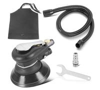 STAHLWERK DES-125 ST levigatrice rotorbitale ad aria compressa | levigatrice ad aria compressa con disco di levigatura da 125 mm| lucidatrice per la lucidatura e la levigatura di metallo