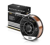 STAHLWERK MIG/MAG, filo per saldatura Ø 1,0 mm, acciaio SG3 ER70S-6, su rotolo da 5 kg S200/D200 con mandrino da 50 mm, universale