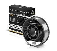 STAHLWERK MIG MAG Premium Alluminio Saldatura Rod/Rotolo di filo ER4043 Si5 1,2 mm S200/D200 2 kg per saldatura in alluminio con gas di protezione