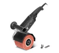 STAHLWERK Rasoio SM-1500 ST con potenza di 1.500 W e 600 - 3.200 giri/min per smerigliatrice a rulli satinati da 125 mm | Smerigliatrice a rulli | Smerigliatrice a spazzole | Rullo abrasivo