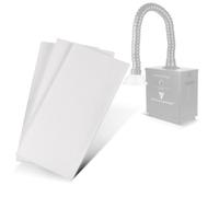 STAHLWERK Set di 3 filtri di ricambio per aspirazione del fumo FE-210 ST, tappetino per filtro, filtro dell'aria, tappetino prefiltro per impianto di aspirazione, assorbitore di fumo, aspirazione di