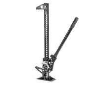 STAHLWERK Sollevatore cremagliera 33" con portata 3 t e altezza di sollevamento 13-64,5 cm, cric pesanti, verricello a cremagliera, cric fuoristrada, sollevatore multiuso