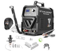 STAHLWERK Tagliatrice al plasma CUT 70 P IGBT - Dotazione completa - 70 A, taglio fino a 25 mm, adatta per lamiere verniciate e ruggine lampo, con accensione pilota e protezione da surriscaldamento