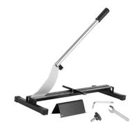 STAHLWERK Tagliatrice per laminato | Tagliatrice per vinile | Tagliatrice per laminato con larghezza di taglio 210 mm | Spessore massimo di taglio 12 mm | Ideale per la posa di pavimenti in laminato