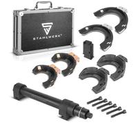 STAHLWERK Tenditore a molla con forza di serraggio da 1,5 t, tenditore di montaggio per auto, strumento di sintonizzazione, tenditore a molla interna, strumento per il montaggio e lo smontaggio di