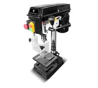 STAHLWERK Trapano a colonna - Trapano da tavolo preciso 350 W per fai da te, metallo e modellismo, diametro del foro Ø 13 mm, 620-2.620 giri/min, robusto trapano e base in metallo per una stabilità